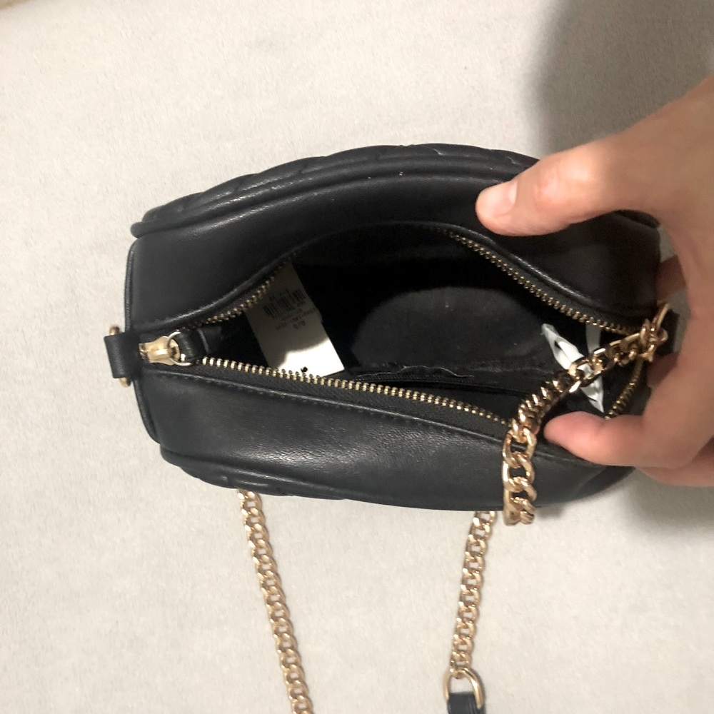 Black small crossbody bag